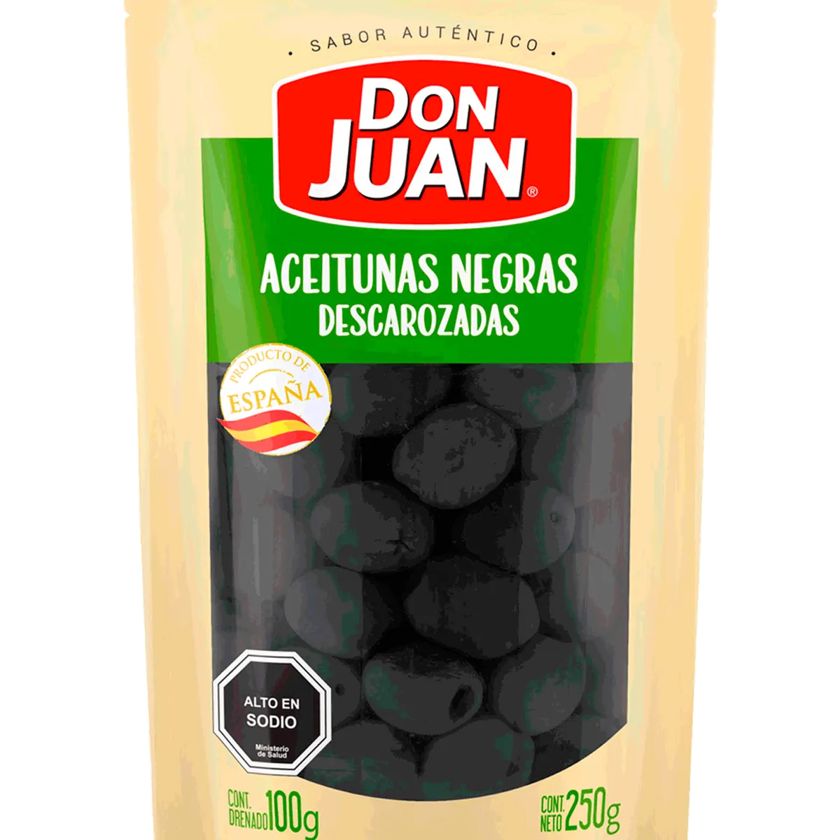 Aceitunas Negras Don Juan 250gr