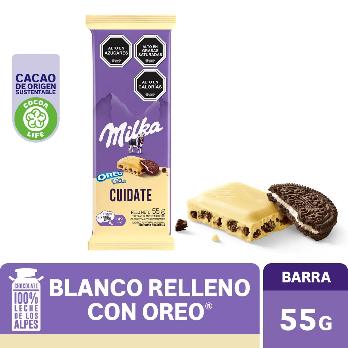 1+1 Soprole Con Trocitos De Oreo