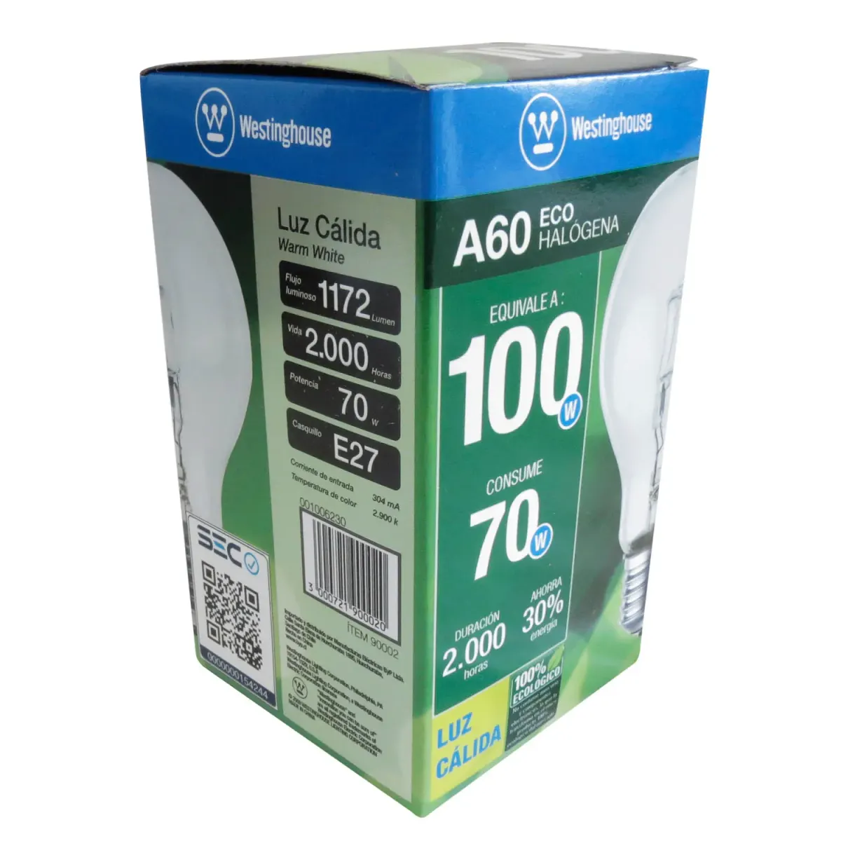 Ampolleta Eco Halogena Westinghouse