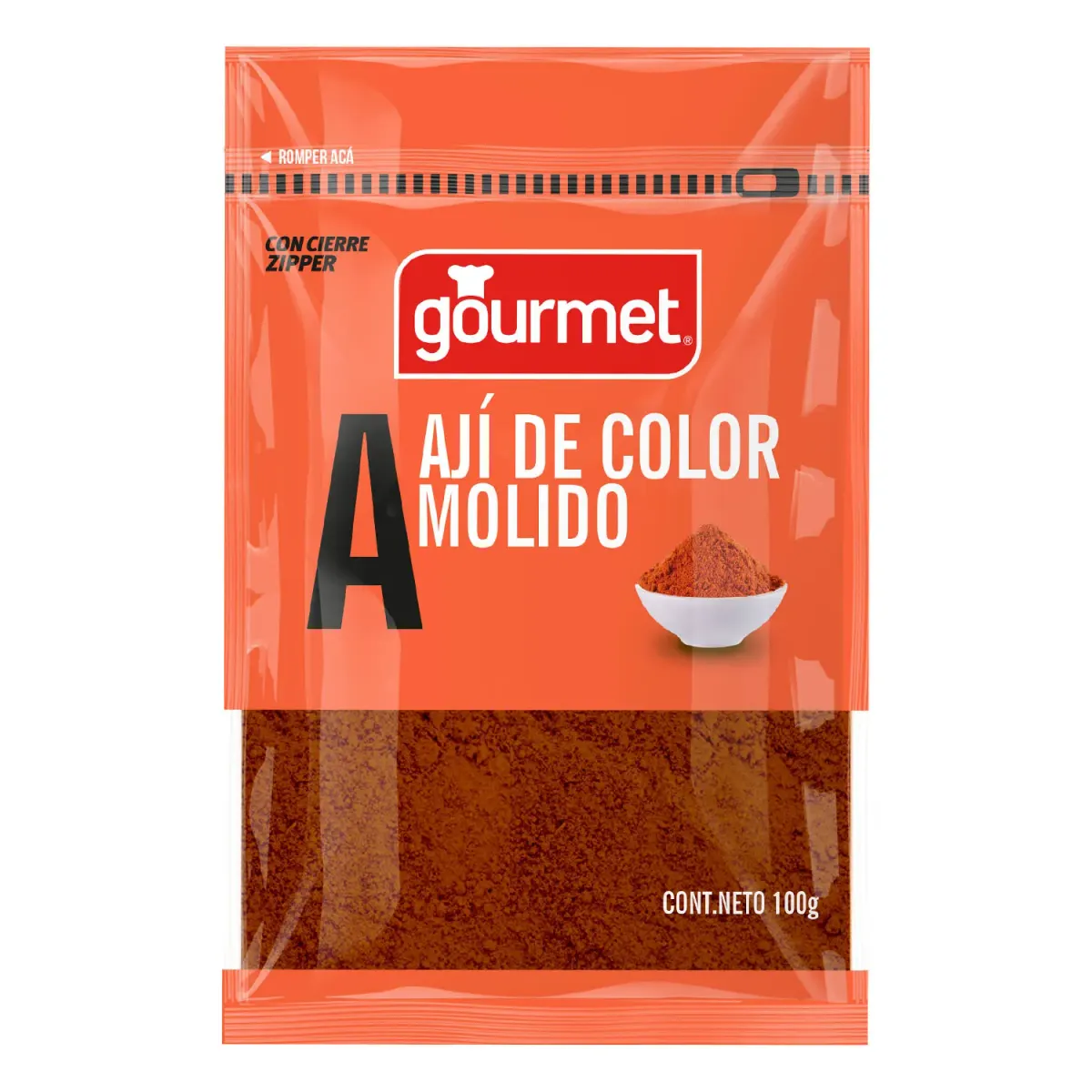 Aji De Color Molido Gourmet 100g