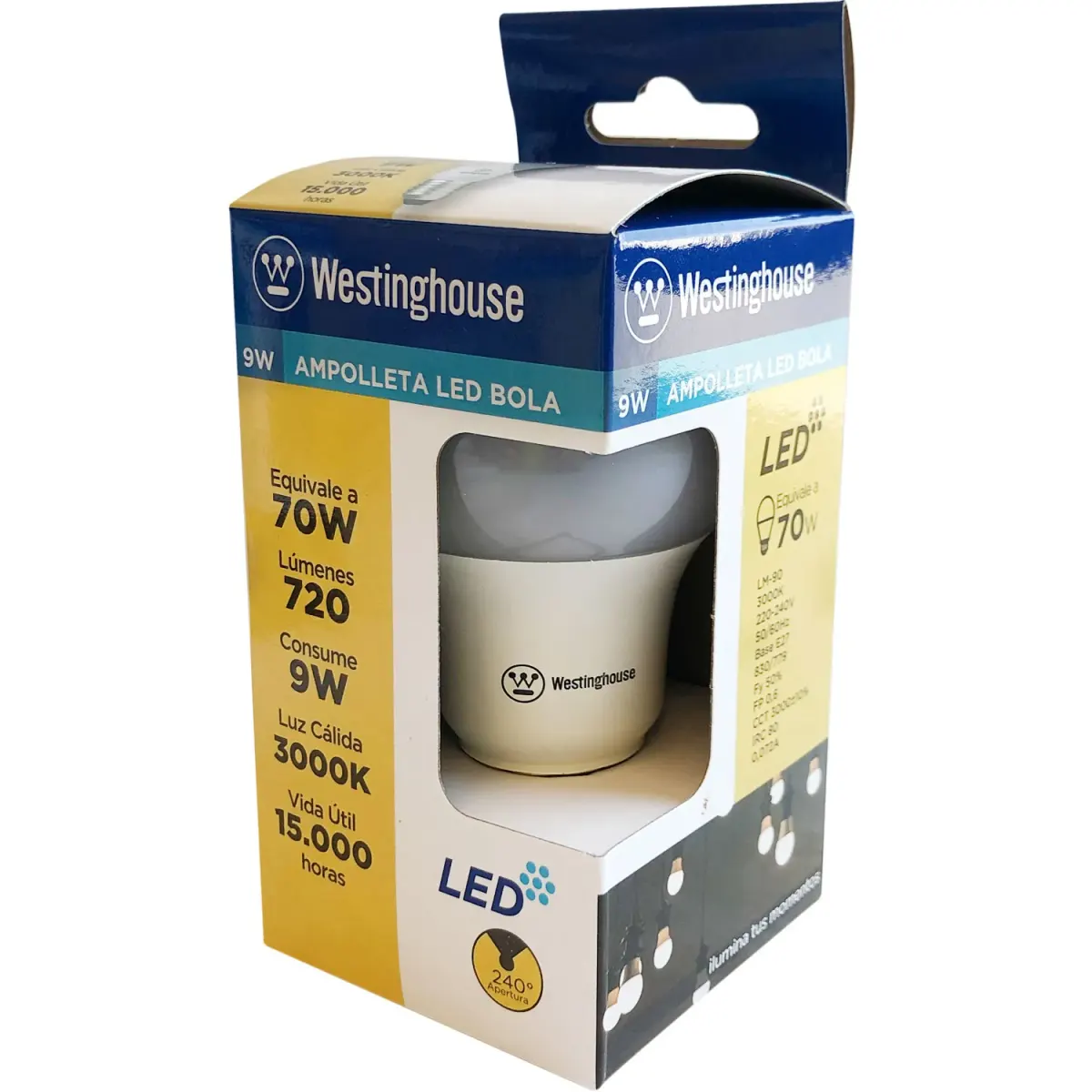 Ampolletas Led Westinghouse